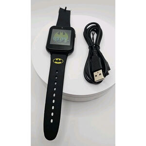 Batman Smartwatch With Camera, Games, Alarm Etc. Accutime DC Comics
